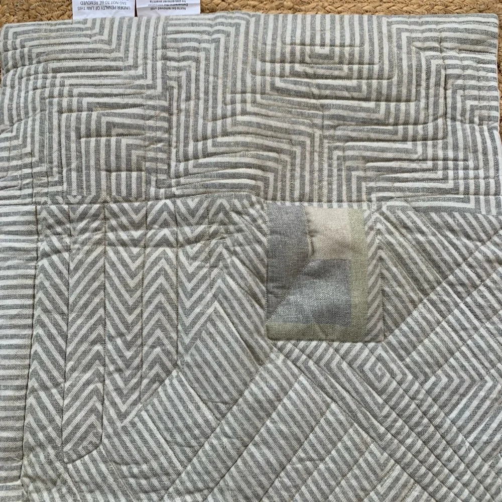 ✨NWT✨ Set of 2 West Elm Pamela Wiley Stripe Pillow Cover